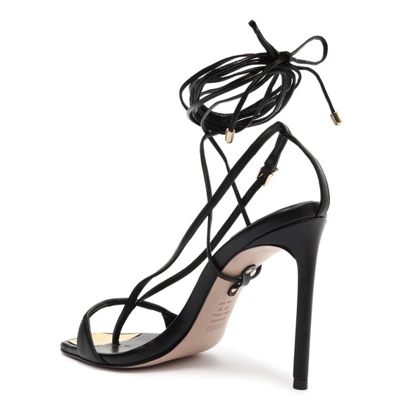 Schutz Vikki Black Strappy Heel - Picture 6 of 7